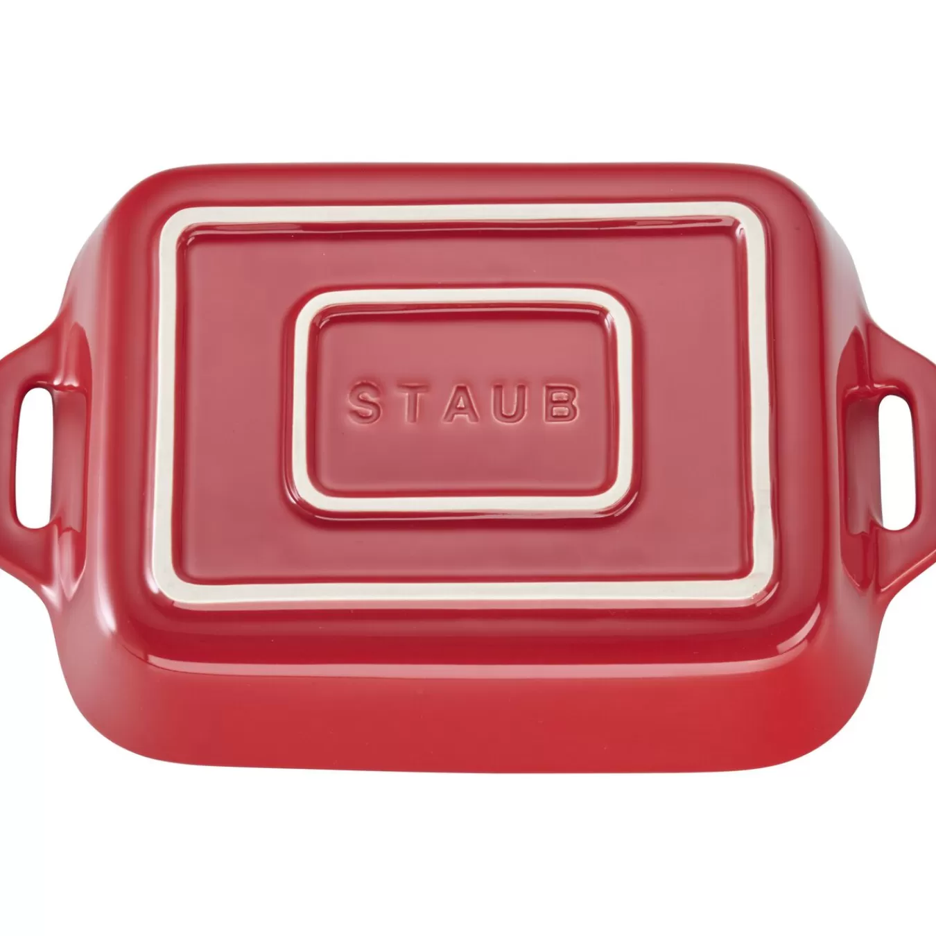 STAUB Auflaufform 20 Cm X 16 Cm, Keramik Kirsch-Rot Best