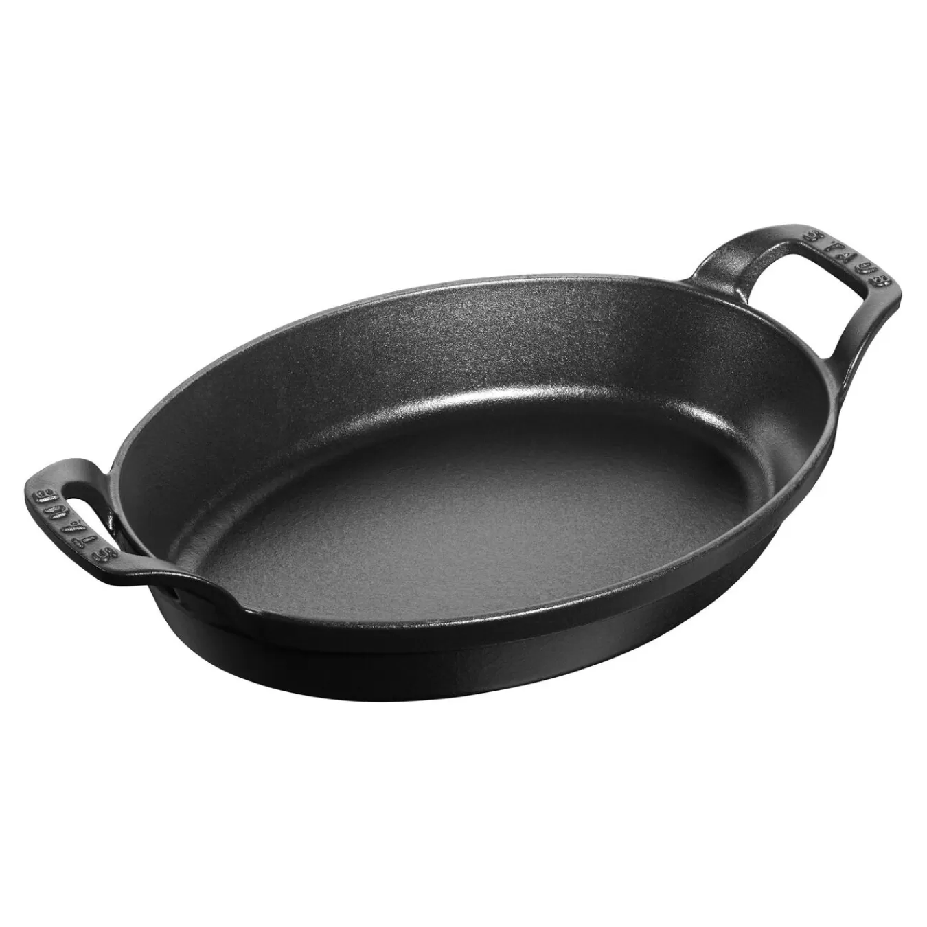 STAUB Auflaufform 24 Cm, Gusseisen Schwarz Hot