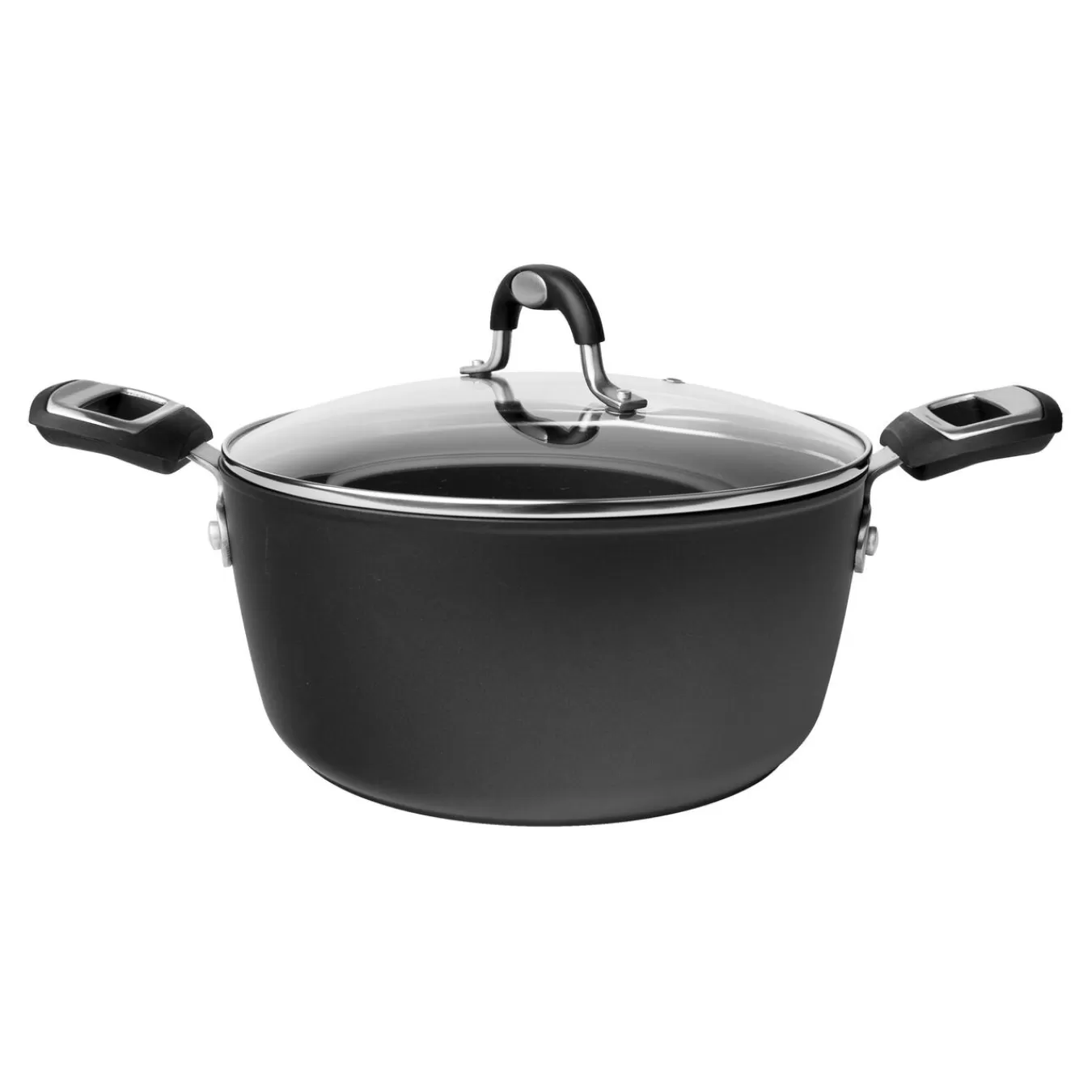 BALLARINI Bratentopf Mit Glasdeckel 16 Cm, Aluminium Schwarz Sale