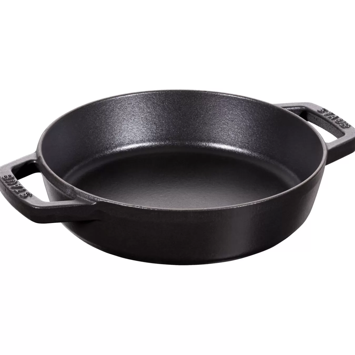 STAUB Bratpfanne Mit 2 Griffen 20 Cm, Gusseisen, Schwarz Cheap