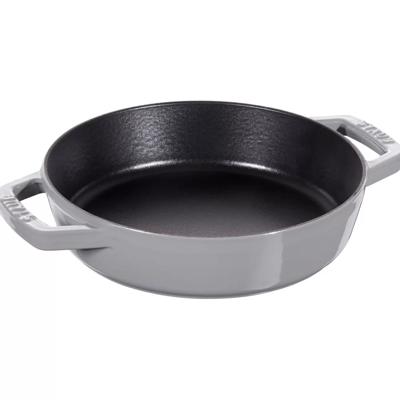 STAUB Bratpfanne Mit 2 Griffen 20 Cm, Gusseisen, Graphit-Grau Cheap