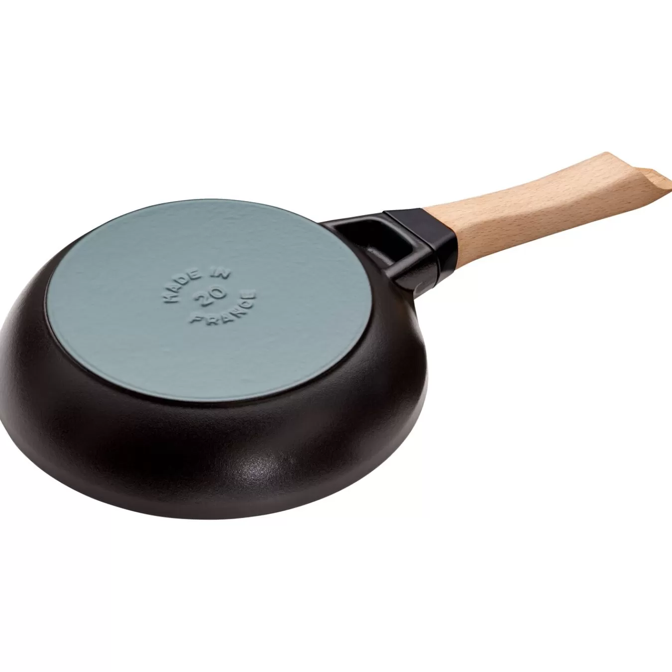 STAUB Bratpfanne Mit Holzgriff 20 Cm, Gusseisen, Schwarz Outlet