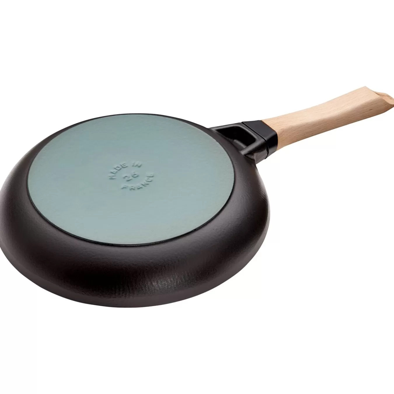 STAUB Bratpfanne Mit Holzgriff 26 Cm, Gusseisen, Schwarz Outlet