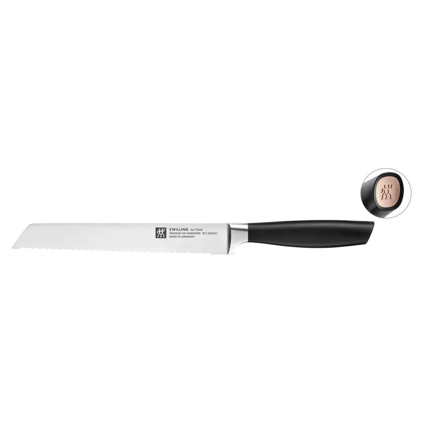 ZWILLING Brotmesser 20 Cm, Rosegold New