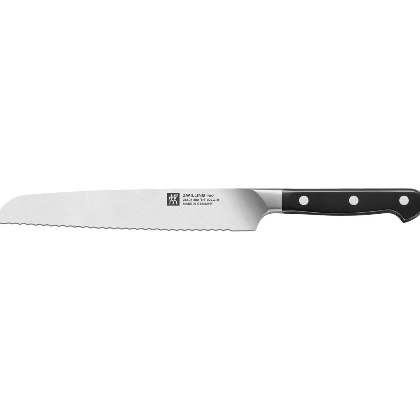 ZWILLING Brotmesser 20 Cm, Wellenschliff No-Color New