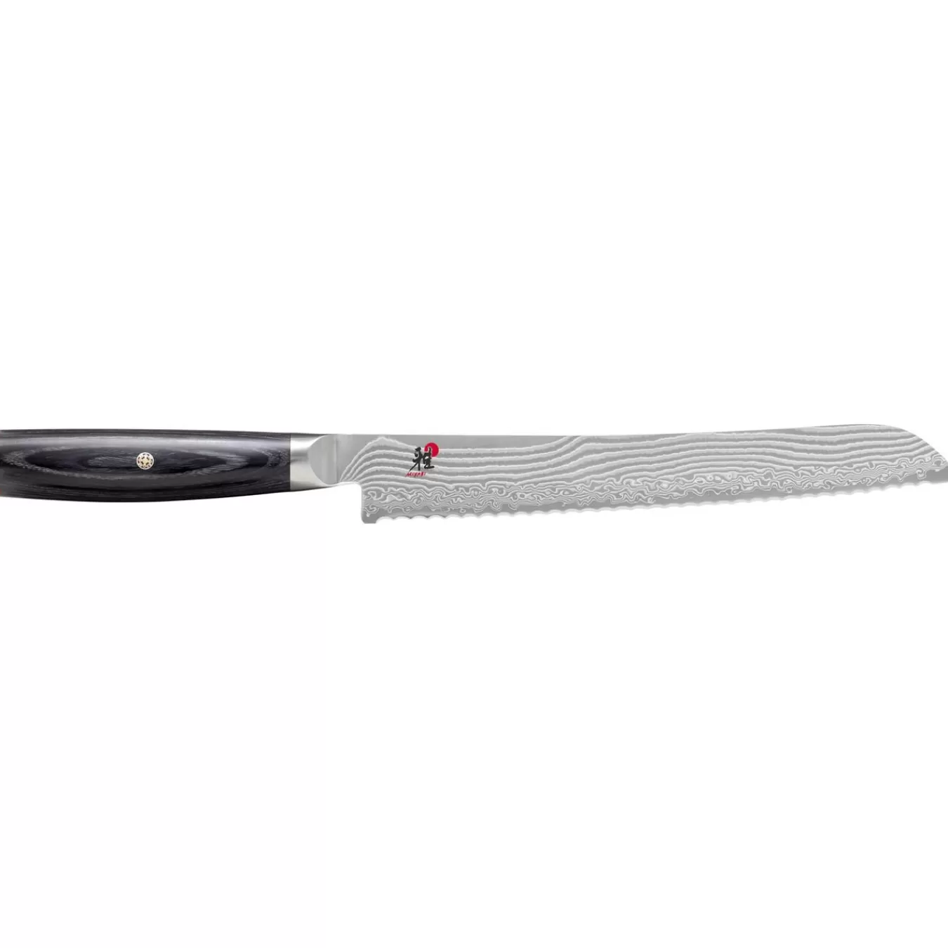 MIYABI Brotmesser 24 Cm, Wellenschliff Schwarz Store