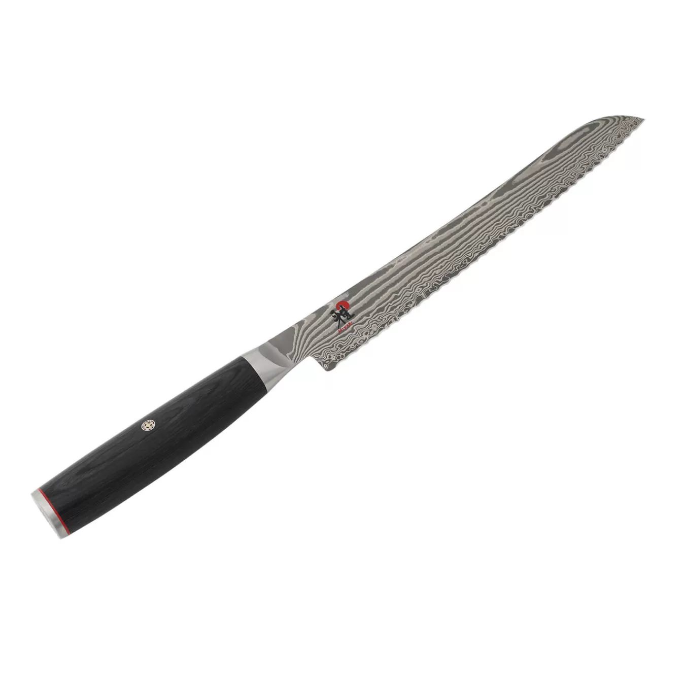 MIYABI Brotmesser 24 Cm, Wellenschliff Schwarz Store