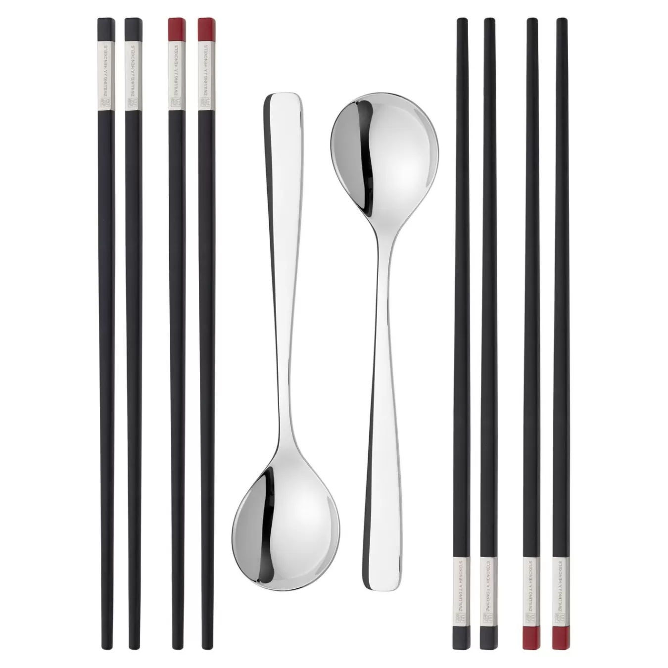 ZWILLING Chopstick Set 10-Tlg, Mattiert/Poliert No-Color New