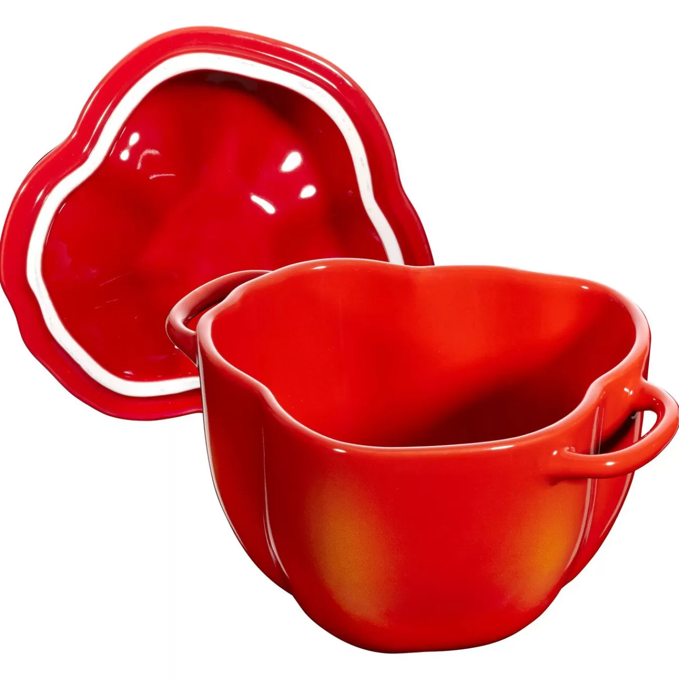 STAUB Cocotte 11 Cm, Paprika,, Keramik Orange-Rot Discount