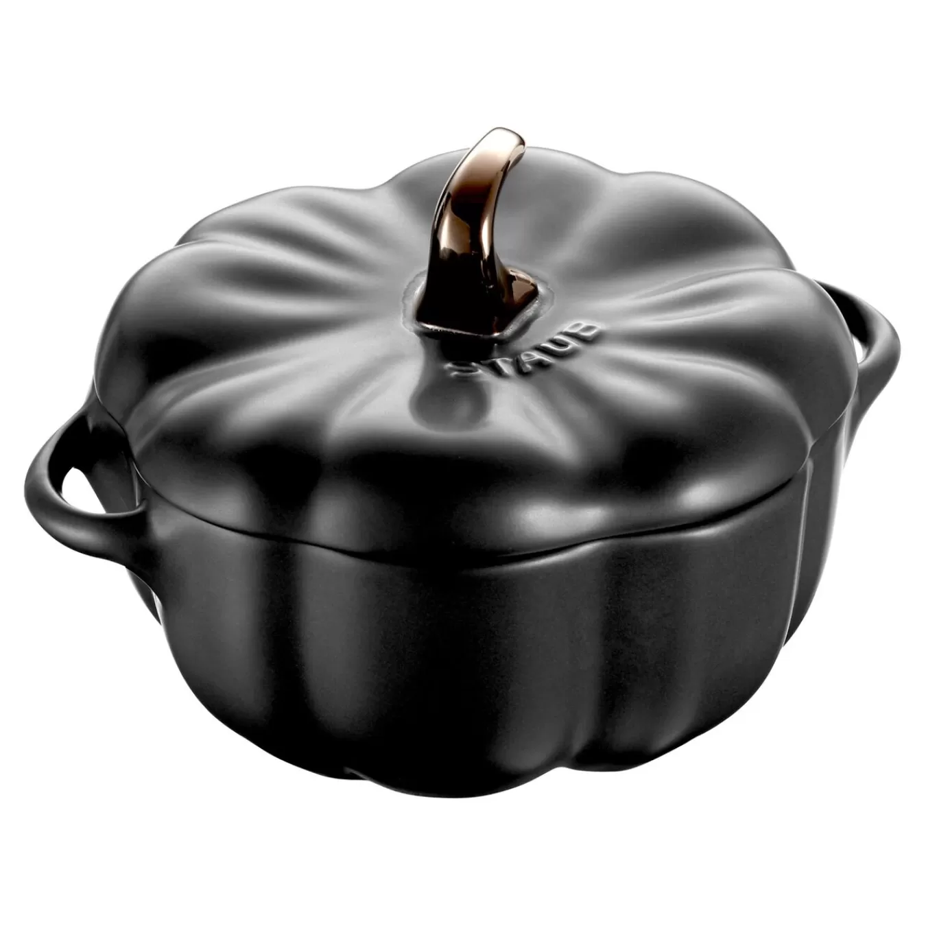 STAUB Cocotte 12 Cm, Kurbis,, Keramik Schwarz Outlet