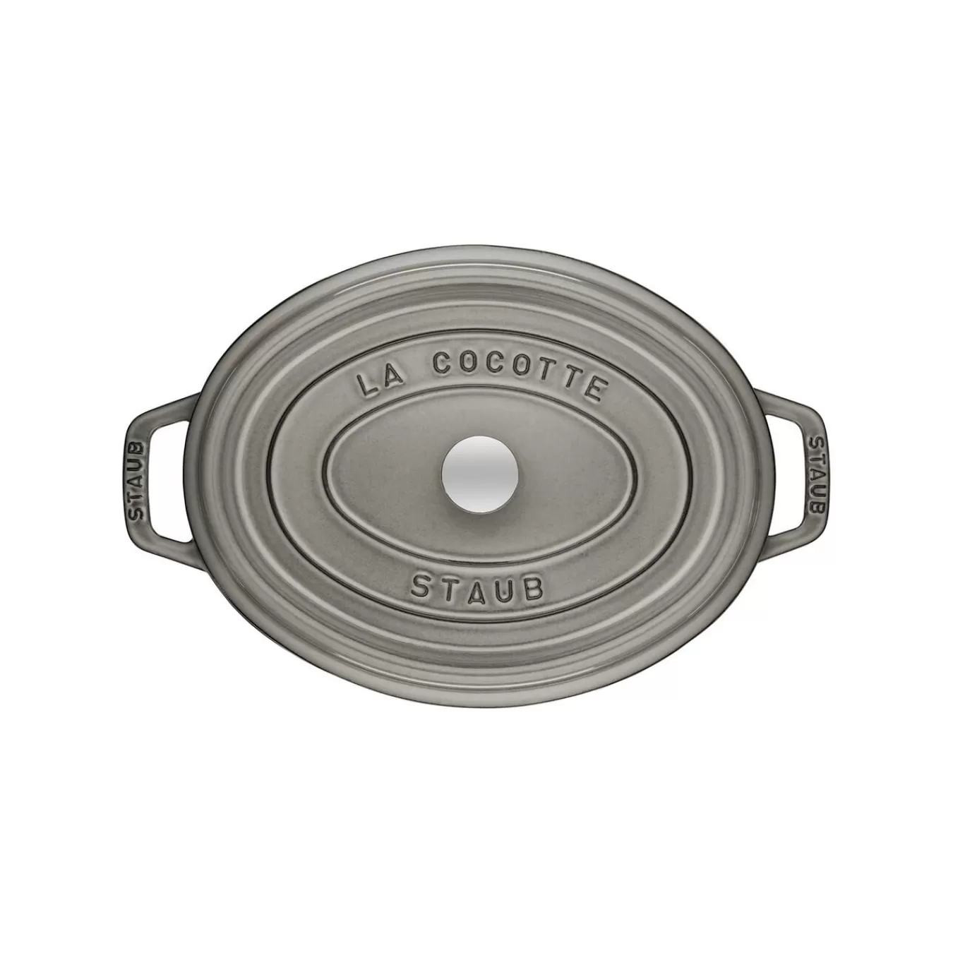 STAUB Cocotte 15 Cm, Oval,, Gusseisen Graphit-Grau Clearance