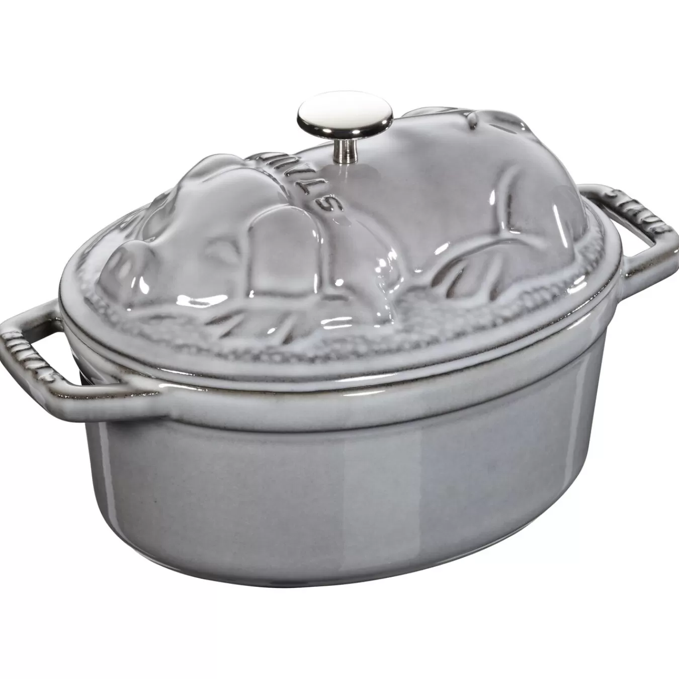 STAUB Cocotte 17 Cm, Oval,, Gusseisen Graphit-Grau Store