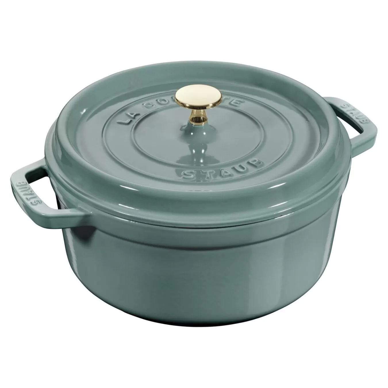 STAUB Cocotte 20 Cm, Rund,, Gusseisen Eukalyptus Best Sale