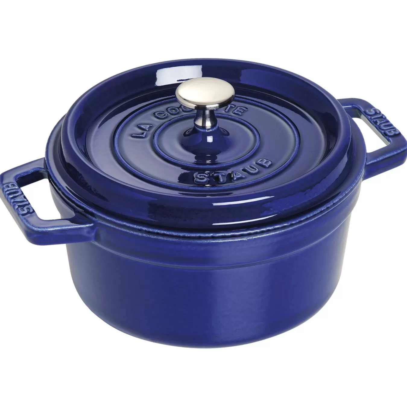 STAUB Cocotte 20 Cm, Rund,, Gusseisen Dunkelblau Best Sale