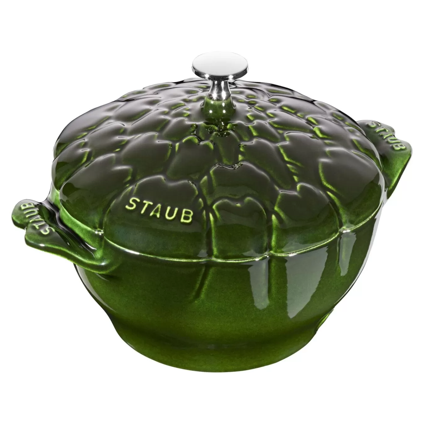 STAUB Cocotte 22 Cm, Artischocke,, Gusseisen Basilikum-Grun Best Sale