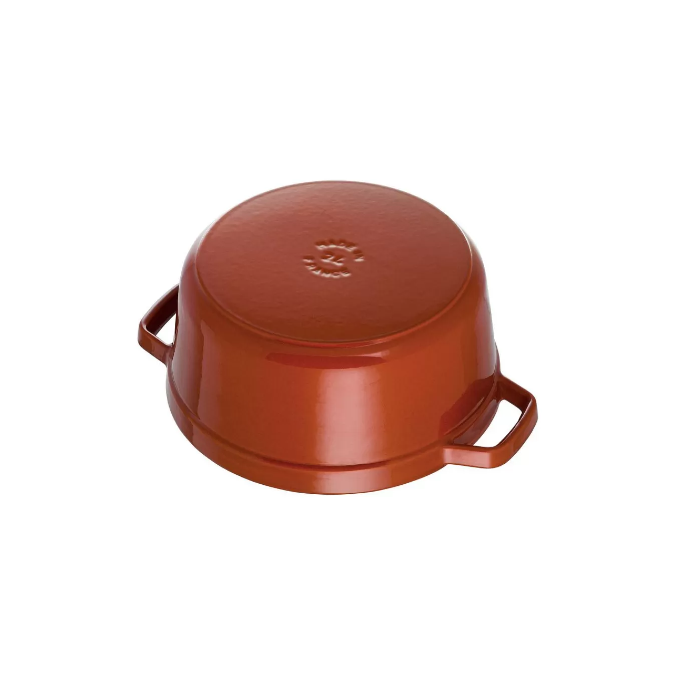 STAUB Cocotte 24 Cm, Rund,, Gusseisen Zimt Sale