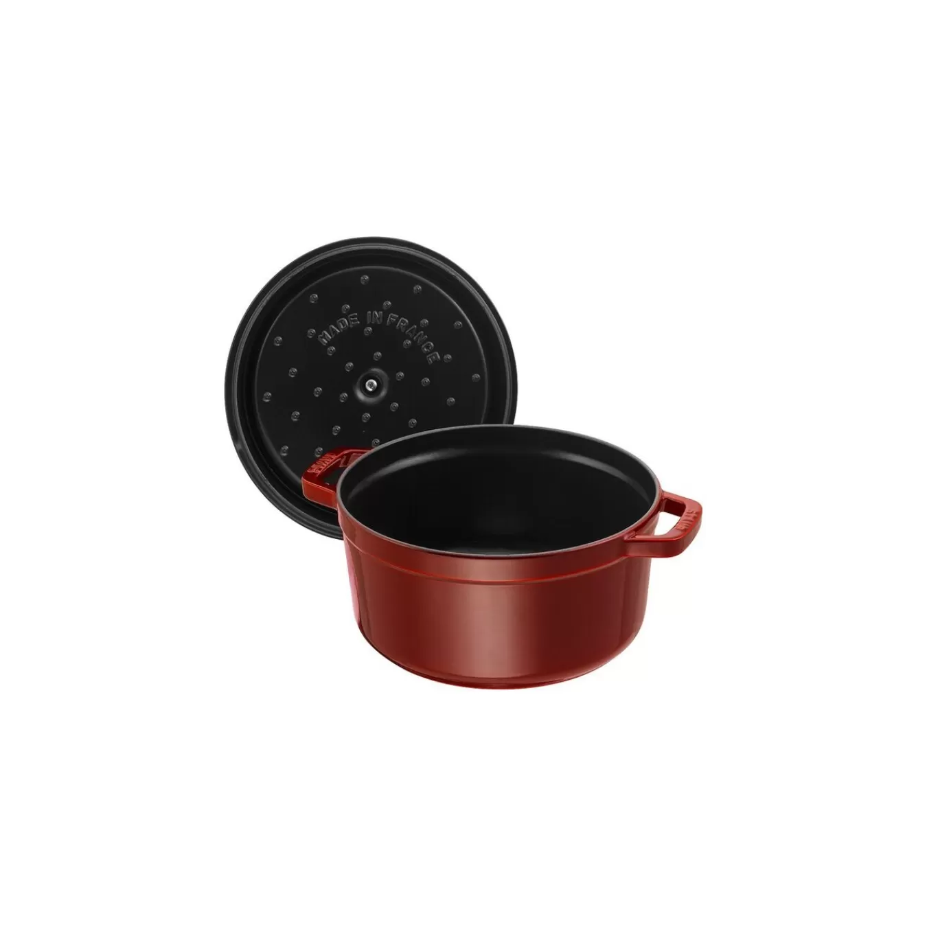 STAUB Cocotte 24 Cm, Rund,, Gusseisen Grenadine-Rot Flash Sale