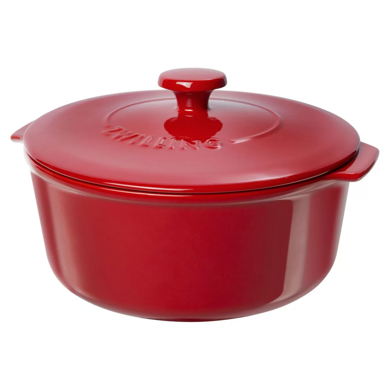 ZWILLING Cocotte 24 Cm, Rund,, Keramik Rot Clearance