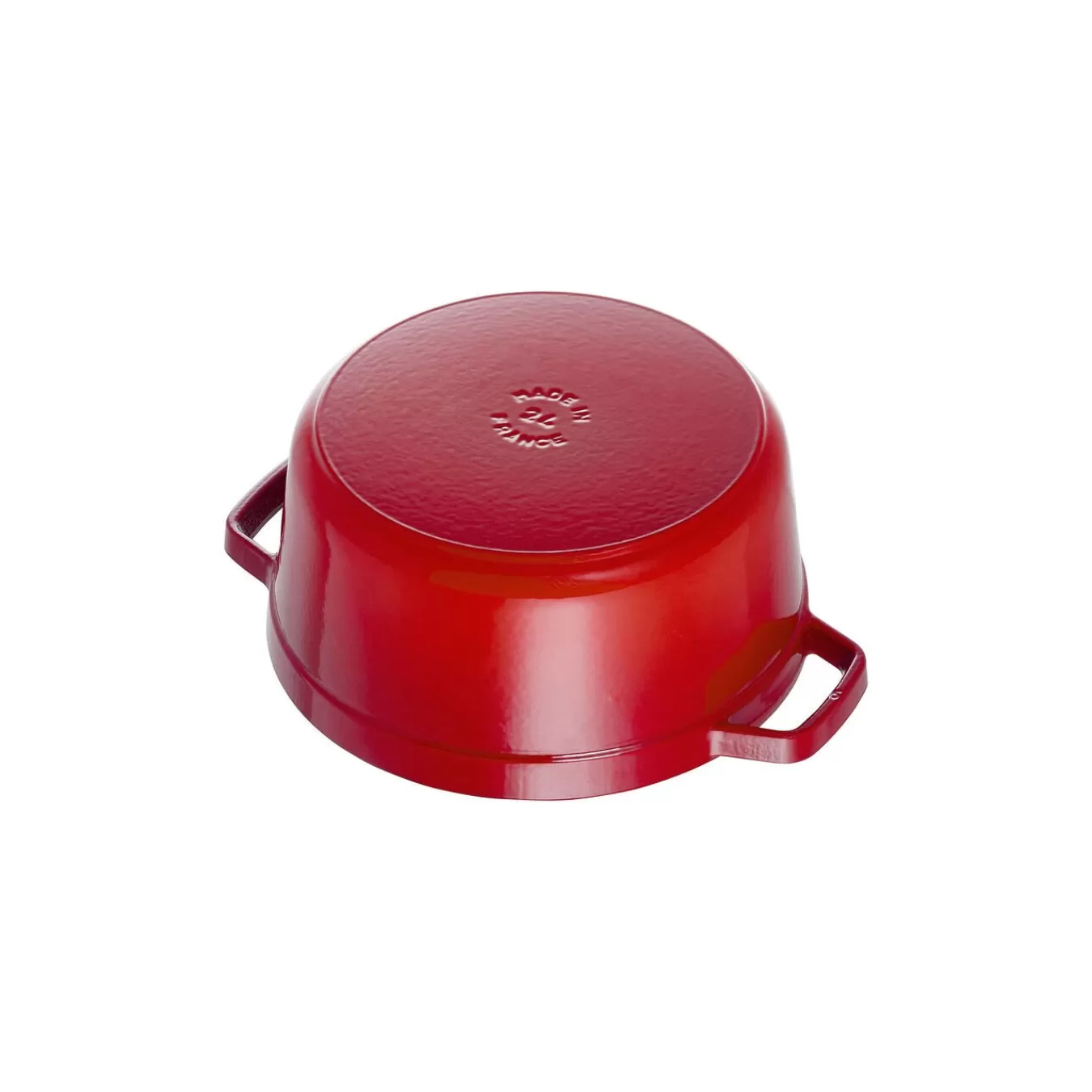 STAUB Cocotte 26 Cm, Rund,, Gusseisen Kirsch-Rot Hot