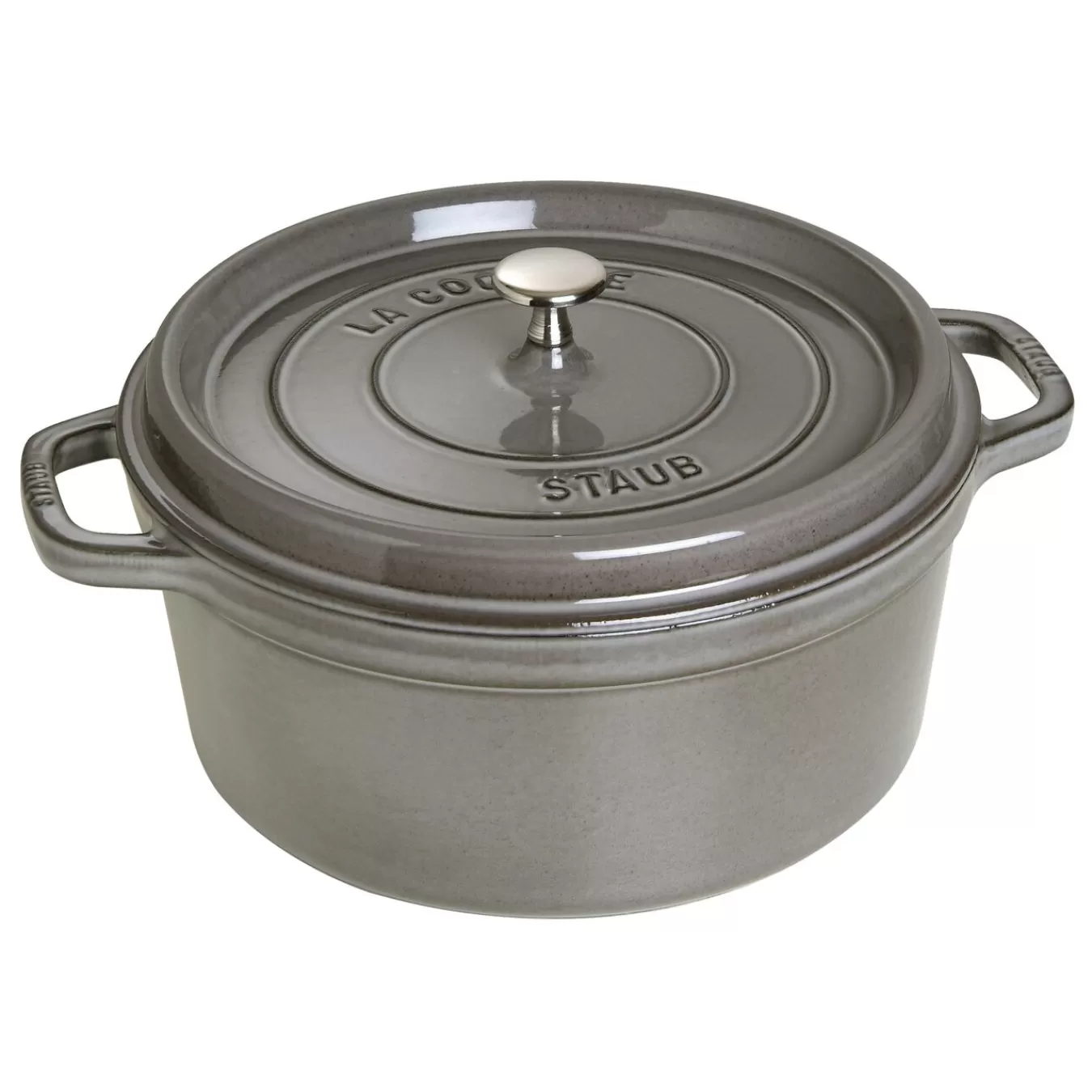 STAUB Cocotte 28 Cm, Rund,, Gusseisen Graphit-Grau Best Sale