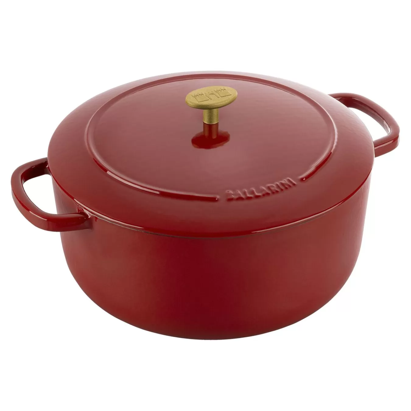 BALLARINI Cocotte 28 Cm, Rund,, Gusseisen Rot Online