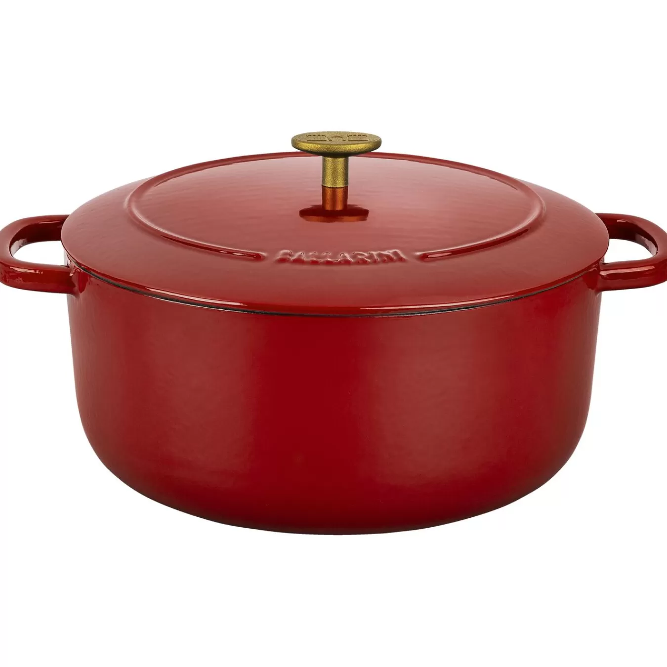 BALLARINI Cocotte 28 Cm, Rund,, Gusseisen Rot Online