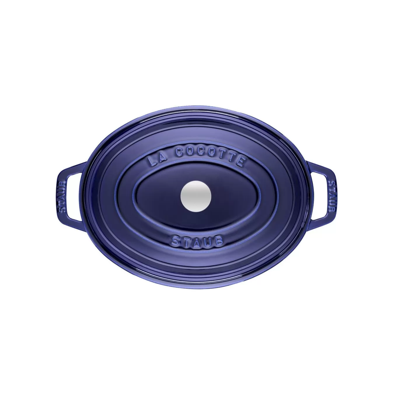 STAUB Cocotte 29 Cm, Oval,, Gusseisen Dunkelblau Store