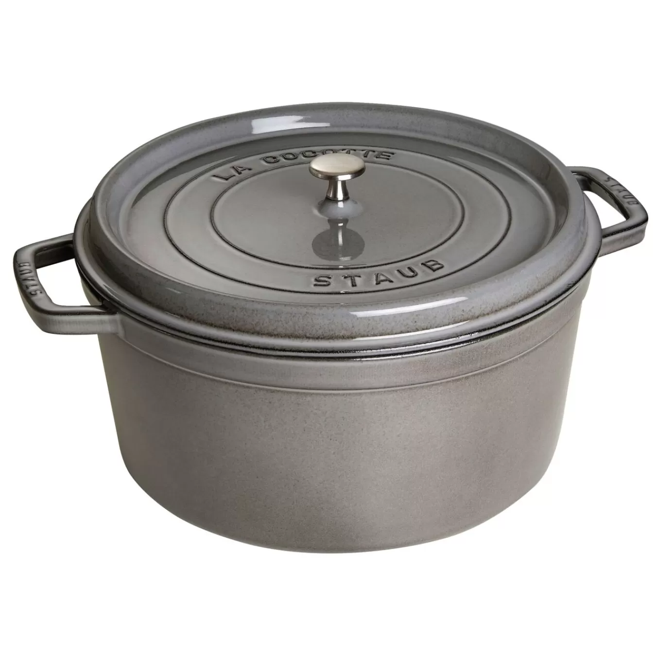 STAUB Cocotte 30 Cm, Rund,, Gusseisen Graphit-Grau Sale