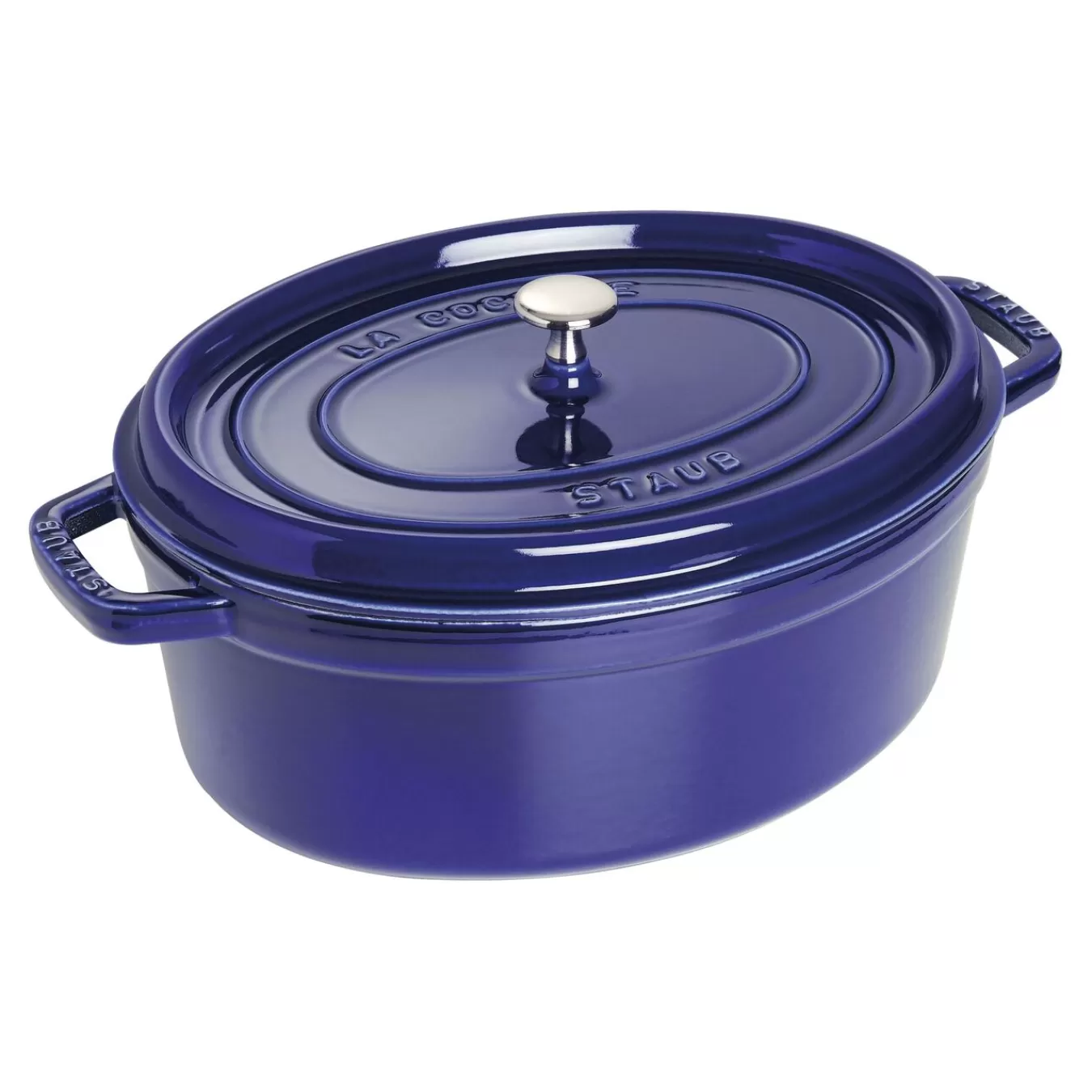 STAUB Cocotte 31 Cm, Oval,, Gusseisen Dunkelblau Best Sale