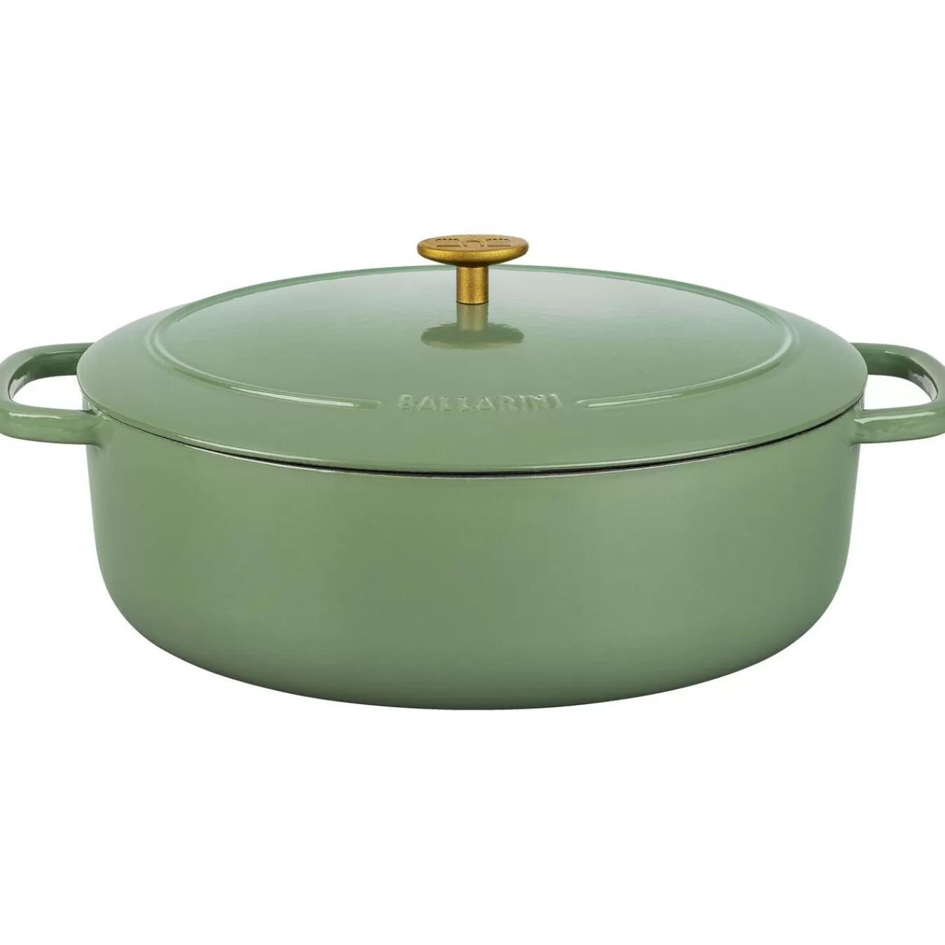 BALLARINI Cocotte 33 Cm, Oval,, Gusseisen Grun Online