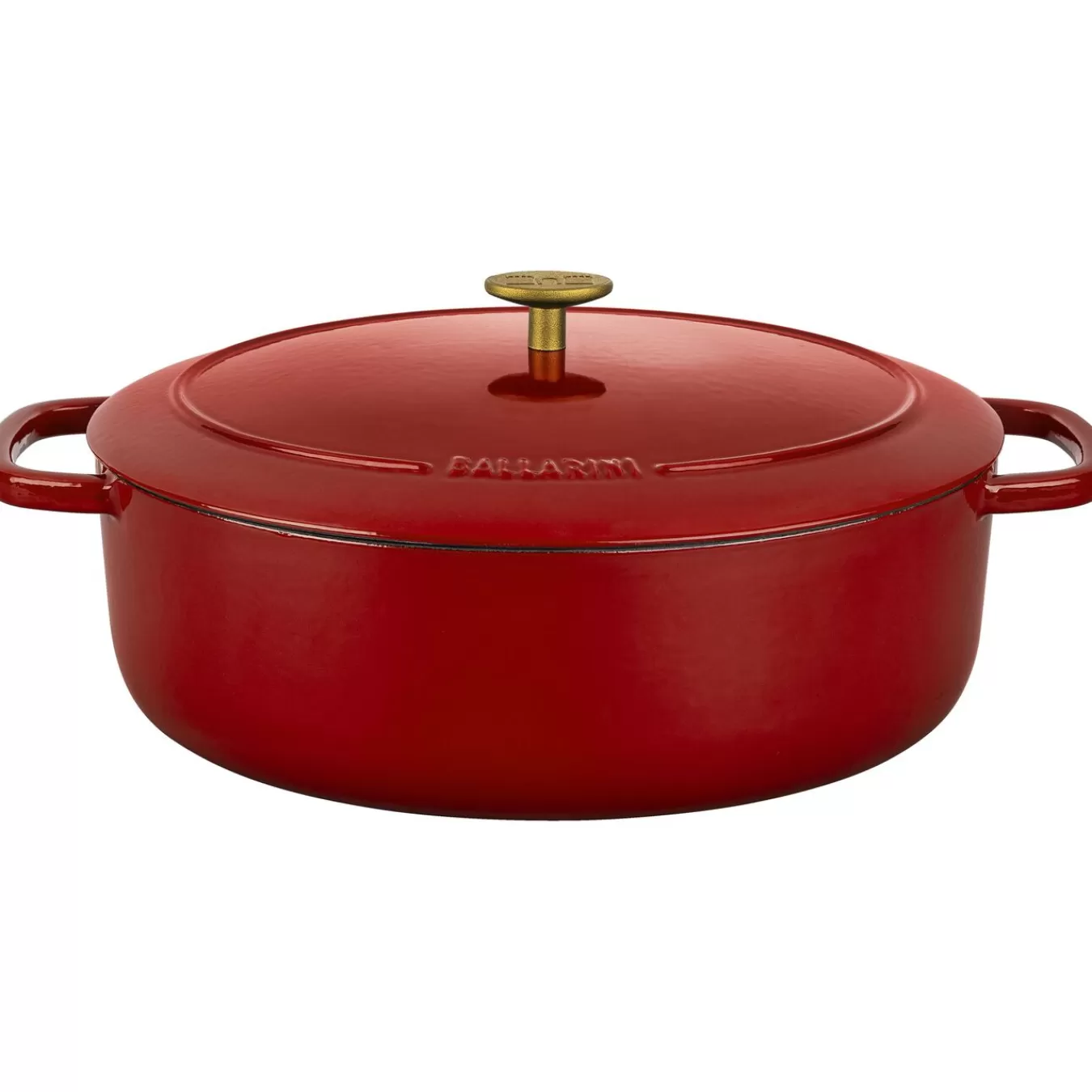 BALLARINI Cocotte 33 Cm, Oval,, Gusseisen Rot Clearance