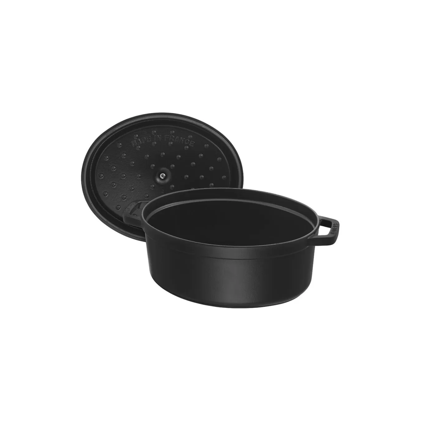 STAUB Cocotte 41 Cm, Oval,, Gusseisen Schwarz Best