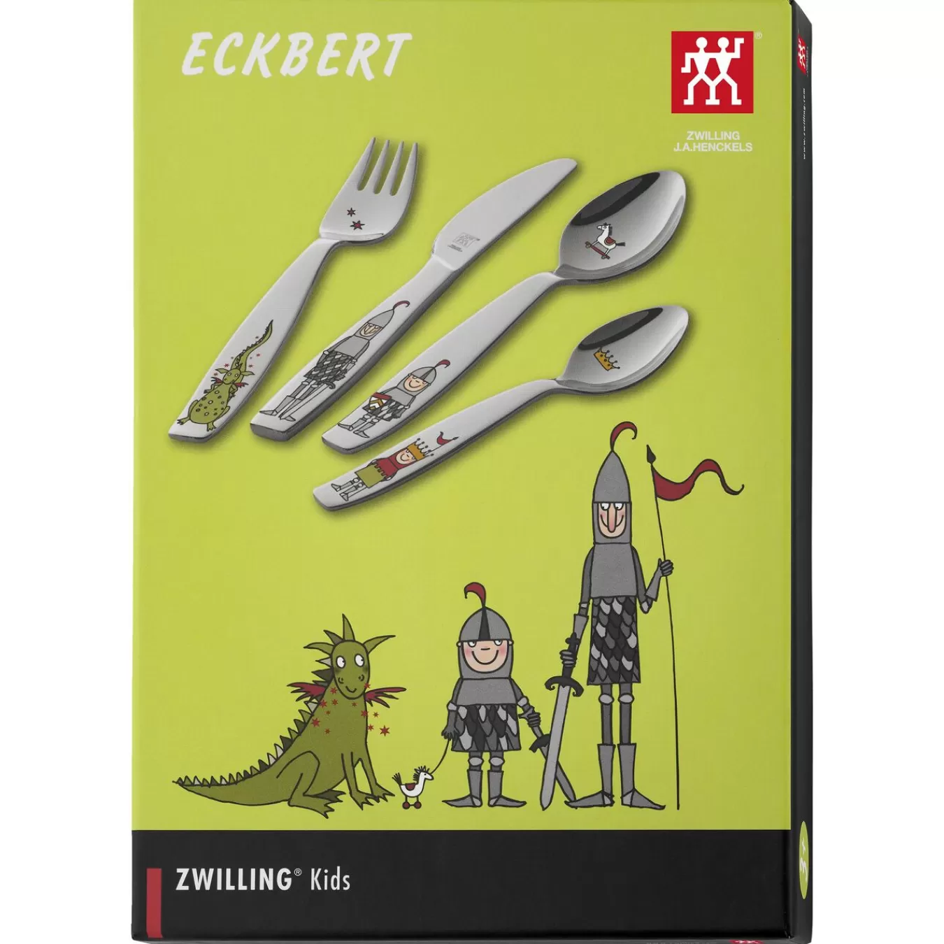 ZWILLING Eckbert Kinderbesteck 4-Tlg, Poliert Silber Store