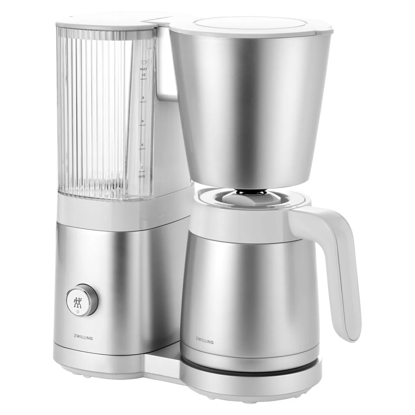 ZWILLING Filterkaffeemaschine, 1,25 L, Silber-Weis Store