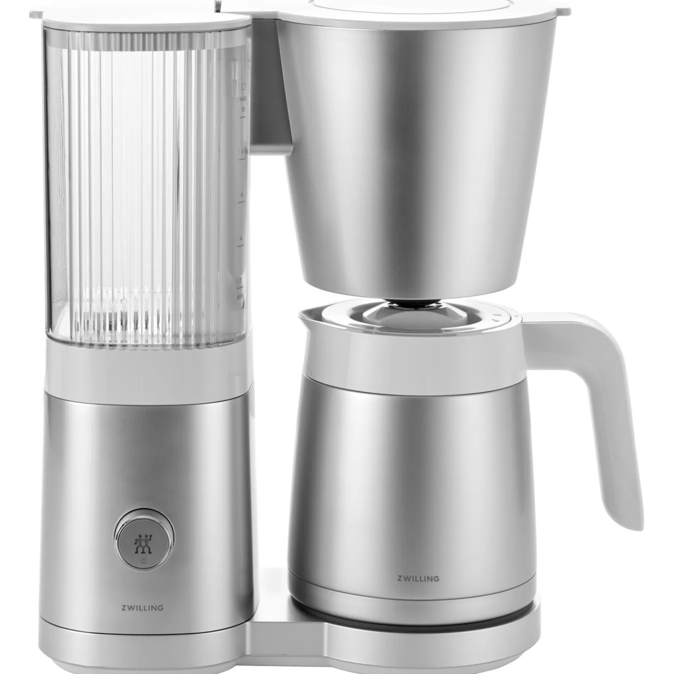 ZWILLING Filterkaffeemaschine, 1,25 L, Silber-Weis Store