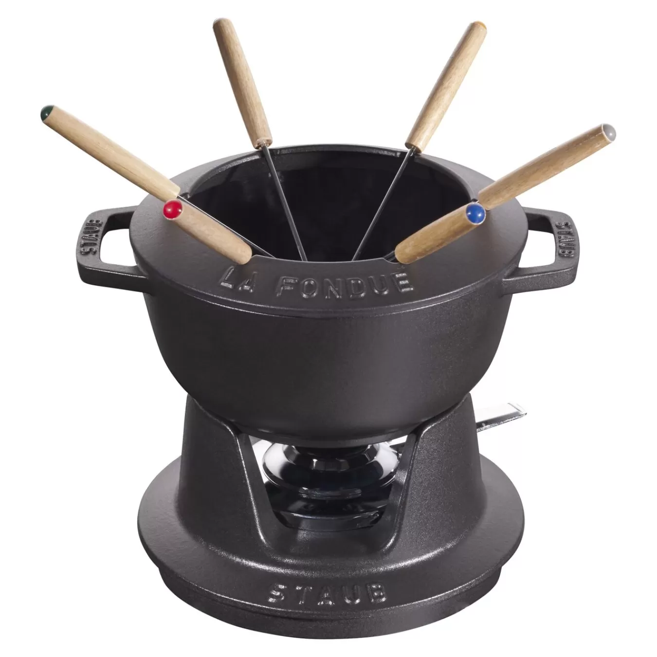 STAUB Fondue Set 18 Cm, Schwarz Best