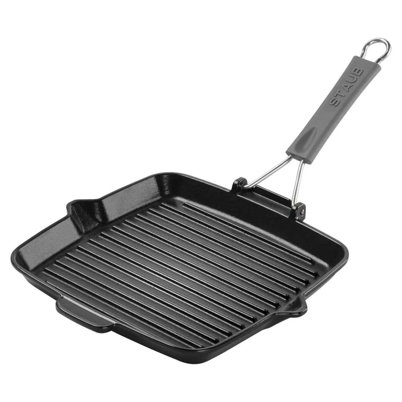 STAUB Grillpfanne 24 X 24 Cm, Gusseisen, Schwarz Hot