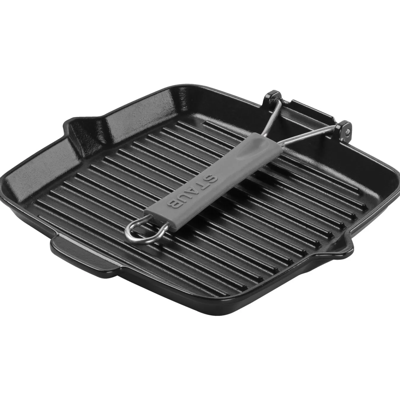 STAUB Grillpfanne 24 X 24 Cm, Gusseisen, Schwarz Hot