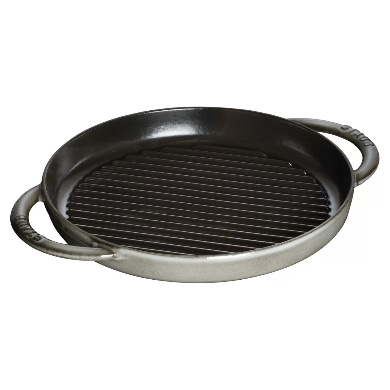 STAUB Grillpfanne 26 Cm, Rund,, Gusseisen Graphit-Grau Cheap