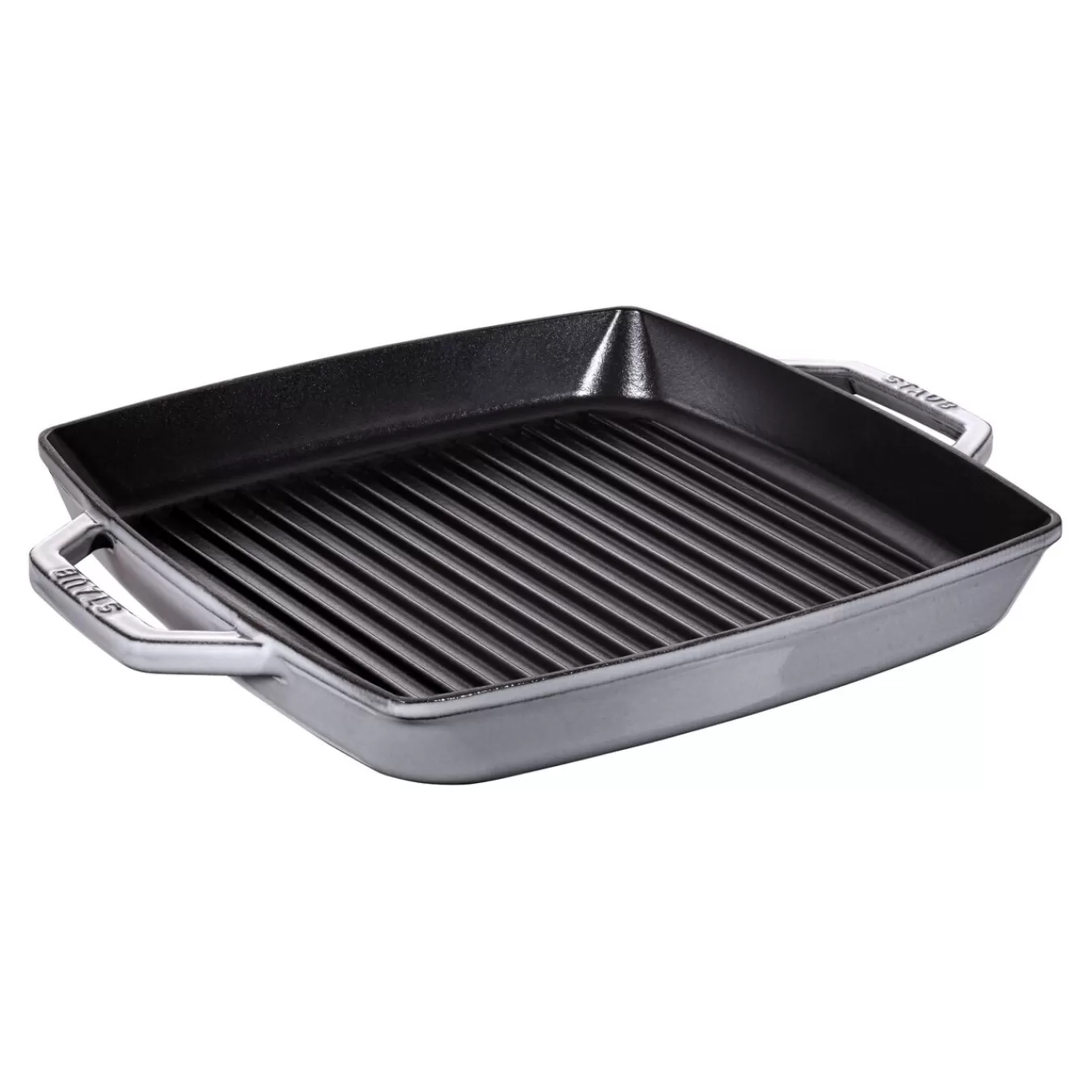 STAUB Grillpfanne 33 X 33 Cm, Gusseisen, Graphit-Grau Hot