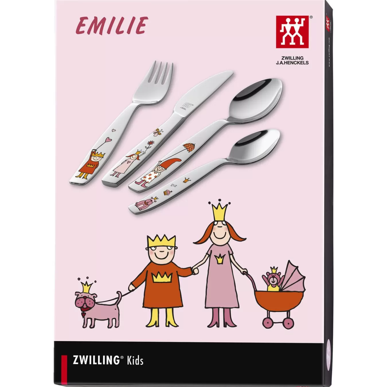 ZWILLING Kinderbesteckset 4-Tlg, Poliert Silber Shop