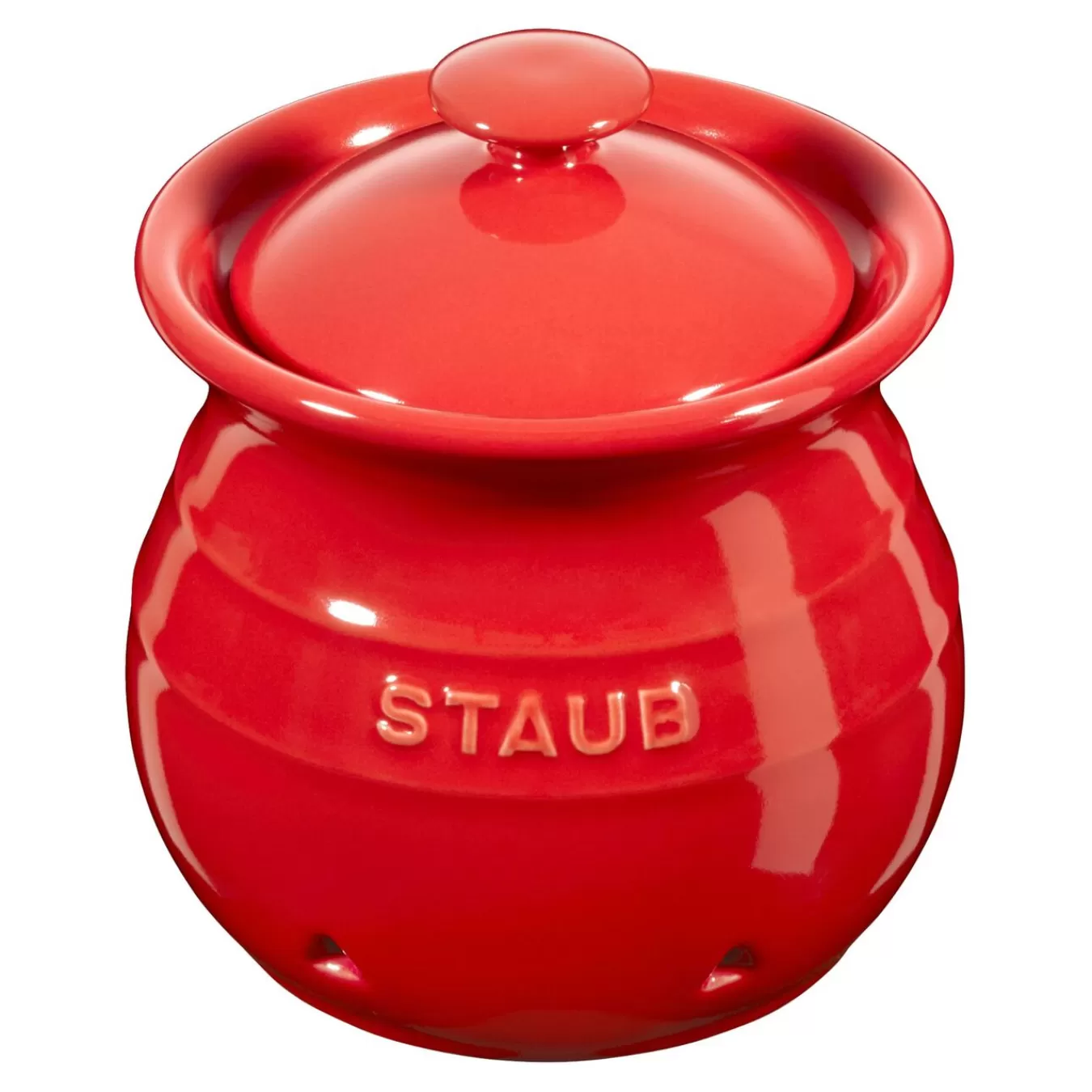 STAUB Knoblauchbehalter, Keramik Kirsch-Rot Sale