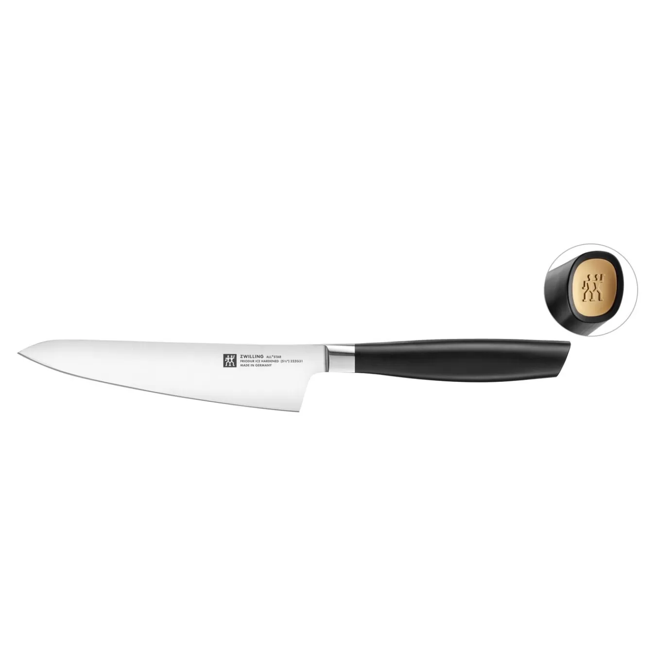 ZWILLING Kochmesser Compact 14 Cm, Gold Matt Fashion