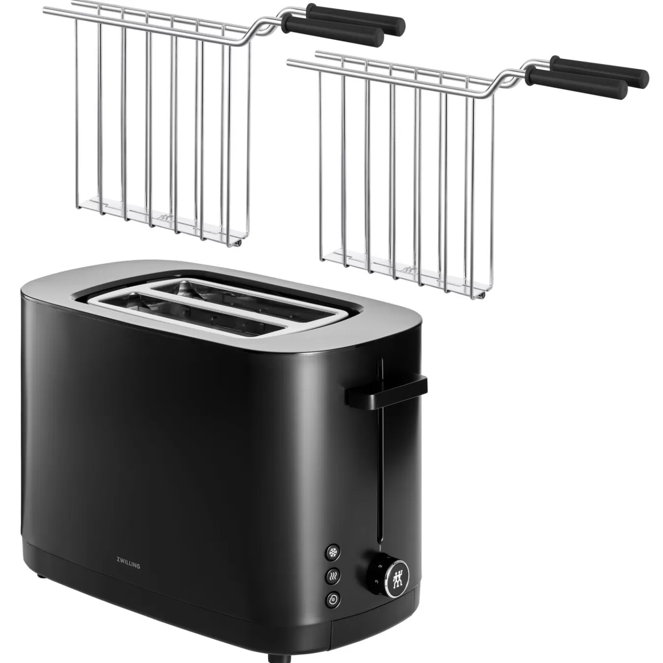 ZWILLING Kurzschlitztoaster Mit Sandwichzangen, 3-Tlg. Black Outlet