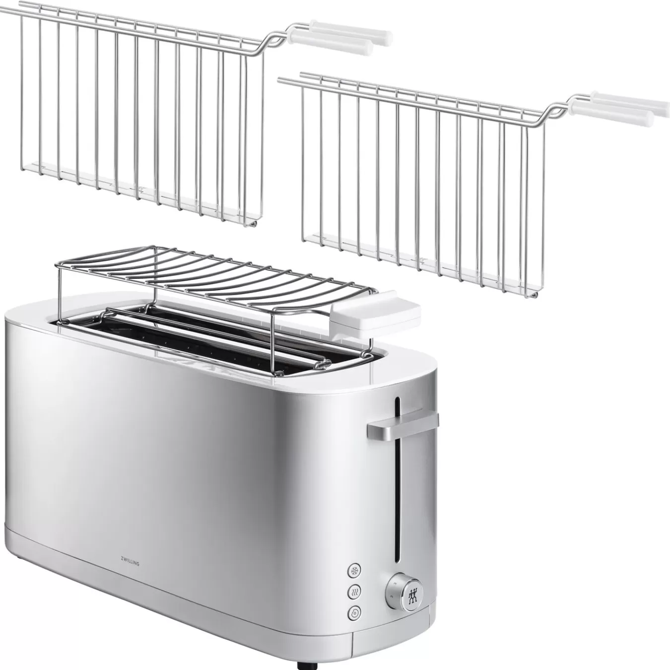 ZWILLING Langschlitztoaster Mit Sandwichzangen, 4-Tlg. Silver Cheap