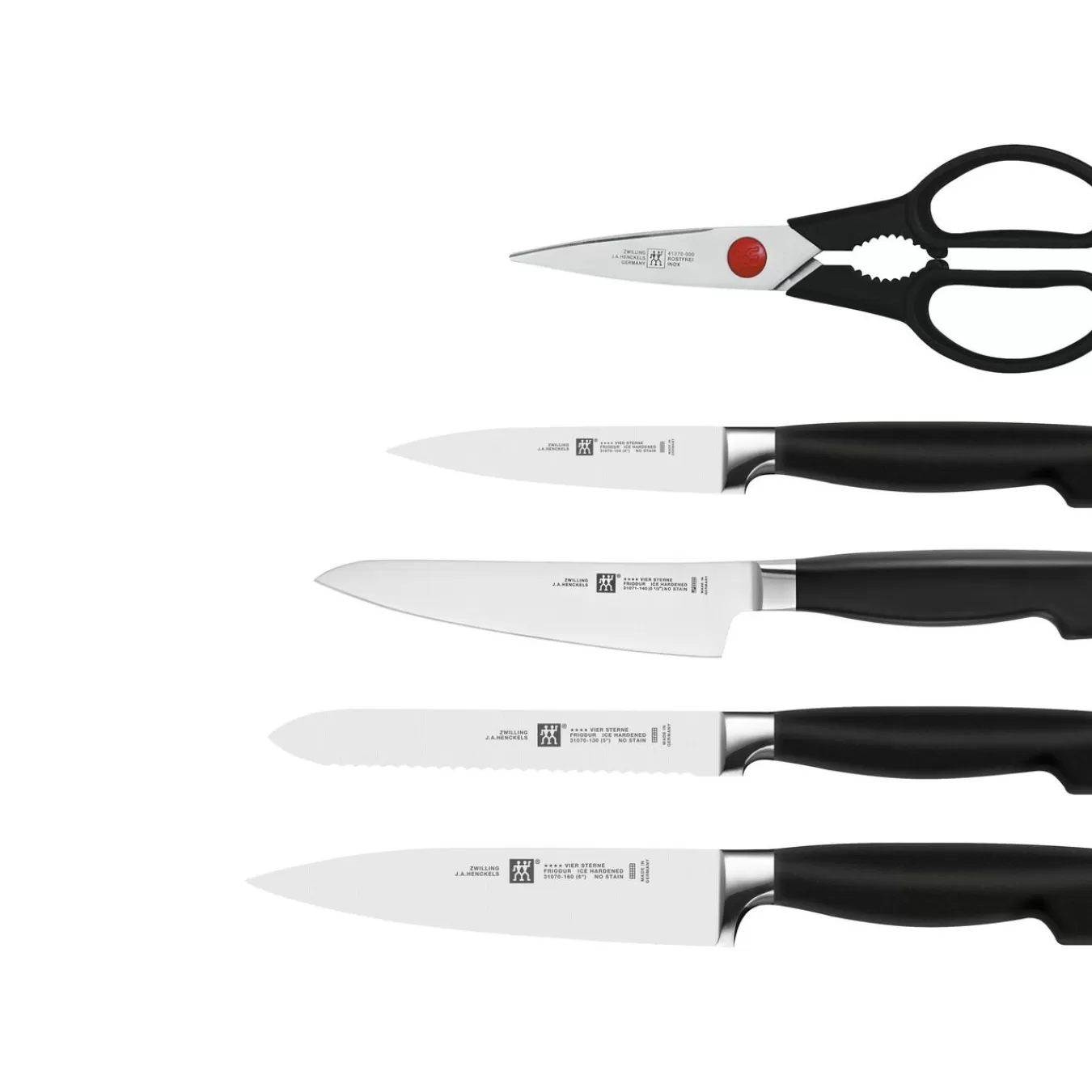 ZWILLING Messerblockset 6-Tlg, Weis Discount