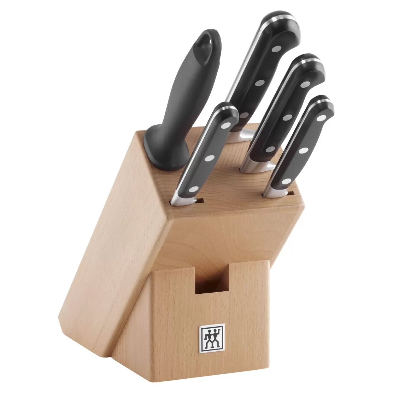 ZWILLING Messerblockset 6-Tlg, Beige Natur Outlet