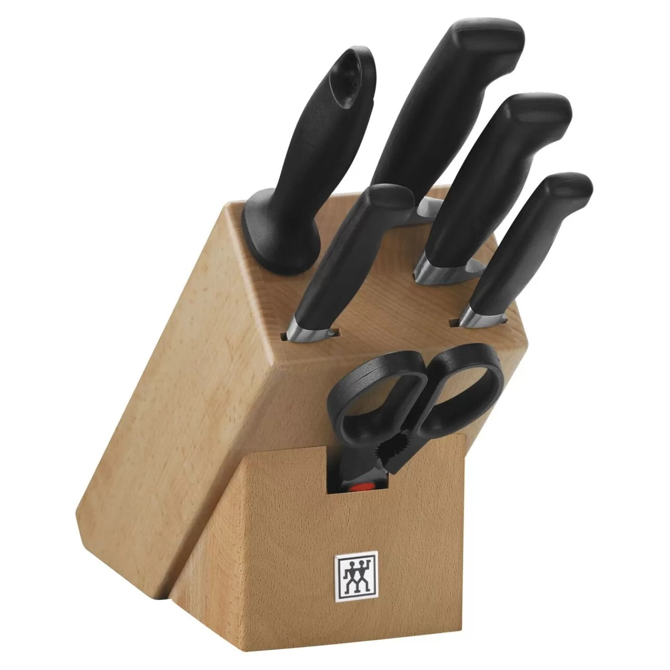 ZWILLING Messerblockset 7-Tlg, Natur Shop