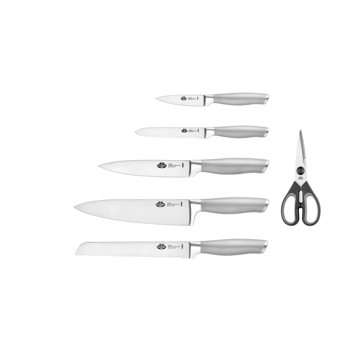 BALLARINI Messerblockset 7-Tlg, Natur New