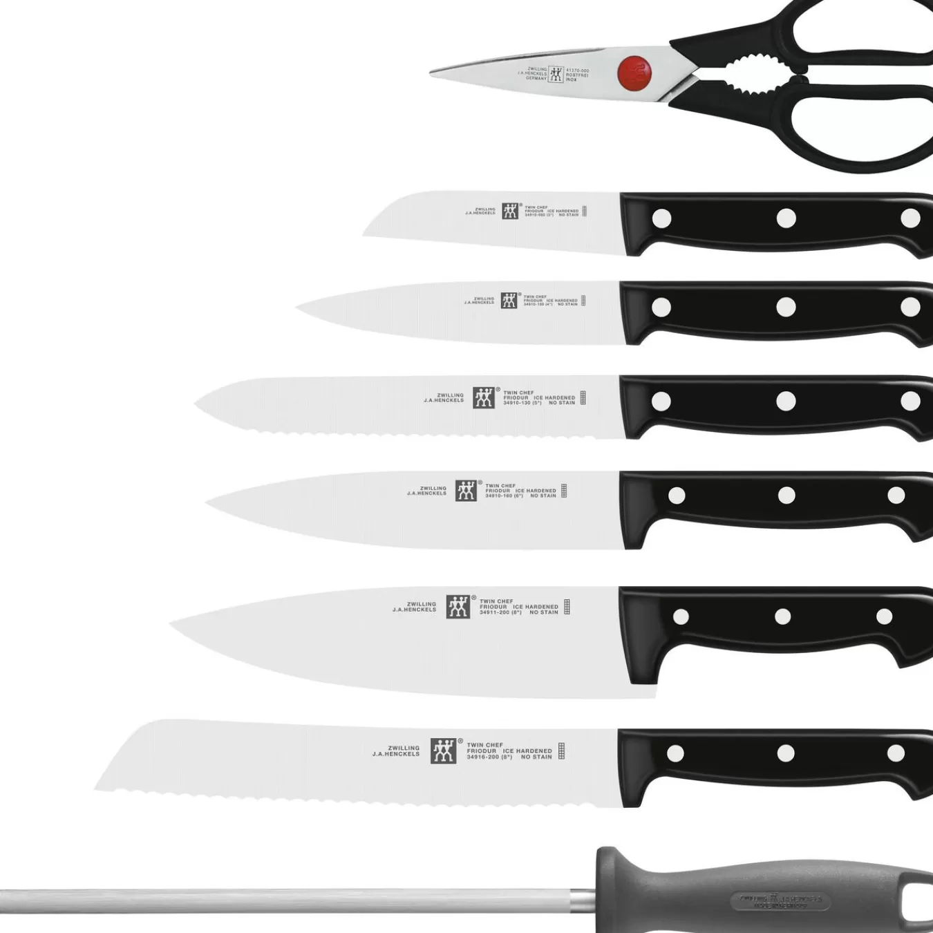 ZWILLING Messerblockset 9-Tlg, Natur No-Color Hot